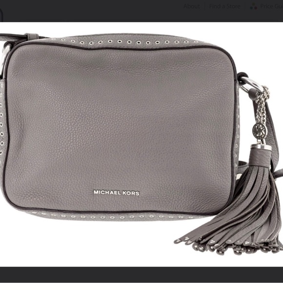 New Micheal Kors Brooklyn crossbody leather camera bag - Picture 6 of 6